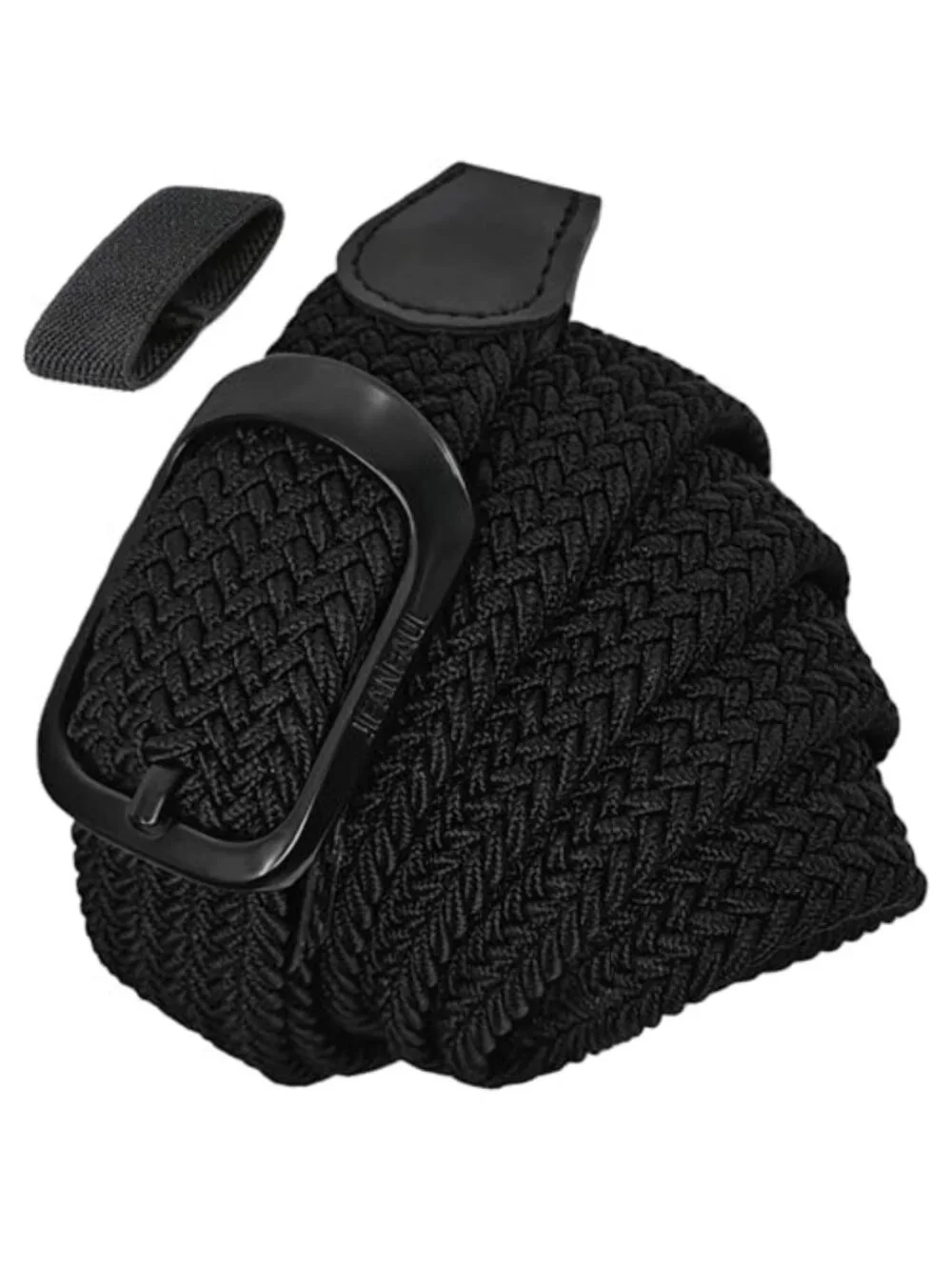 No Hole Elastic Braided Belt Stretch Adjustable Casual Golf